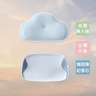 【青鳥家居】慢回彈記憶枕/2款(枕頭/護頸枕/記憶枕/涼感)