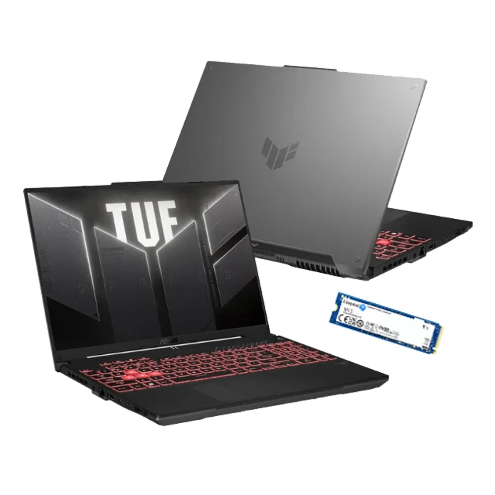 【ASUS】升級附1TB組★16吋 R5 GeForce RTX 4050電競筆電(FA607NU-0043A7535HS/R5-7535HS/16G/512G/W11)