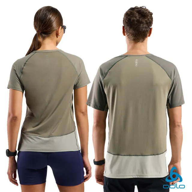 【ODLO】男 女 X-ALP TRAIL 短袖T-SHIRT(吸濕排汗 跑步服飾 登山服飾 快乾)