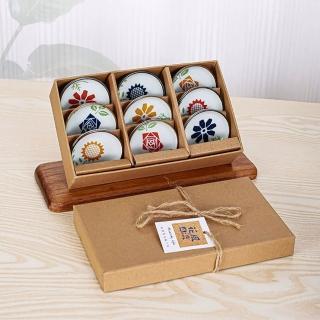【Jun Jun】日式和風醬料碟9件組(調味碟小菜碟醬油碟)