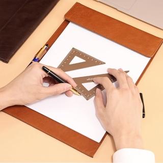 【KT DADA】皮革資料夾 真皮文具 單板夾 A4資料夾 辦公資料夾 簽約板 書寫墊板 牛皮資料板 畫板 檔案板夾