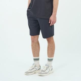 【GIORDANO 佐丹奴】男裝華夫格短褲 Waffle Textured Tracksuits系列(10 原子灰)