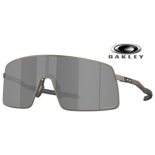 【Oakley】奧克利 Sutro Ti 運動包覆鈦金屬太陽眼鏡 OO6013 01 霧鐵灰框水銀鍍膜鏡片 公司貨