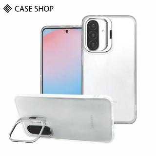 【CASE SHOP】CASE SHOP 三星 A36/A56 5G鏡頭支架站立保護殼-透明(可站立鏡頭框支架 一秒輕鬆追劇)