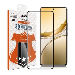 【VXTRA】全膠貼合 vivo V50 3D滿版疏水疏油9H鋼化頂級玻璃膜-黑
