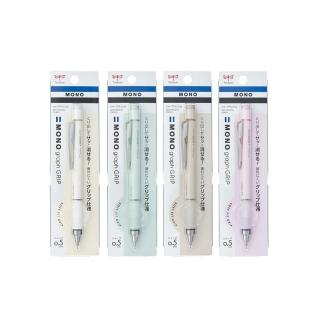 【TOMBOW】MONO DPA 151 GrAYISH COLORS 自動鉛筆 0.5mm(筆記 學生 辦公 自動筆 搖搖筆 graph Grip)