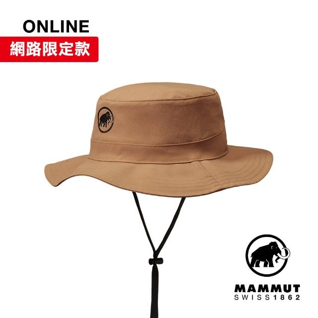 【Mammut 長毛象官方直營】Runbold Hat 防曬透氣漁夫帽 黏土棕 #1191-04614