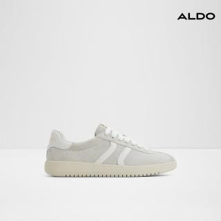 【ALDO】CHICSNEAKER-復古時尚簡約設計休閒-女鞋(淺灰色)