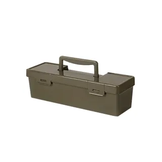 【SHIMOYAMA 霜山】日系手提式PP收納箱/工具箱-高款-多色可選(桌上置物盒/收納盒/置物箱)