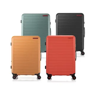 【Samsonite RED】25吋 TOIIS C 極簡線條可擴充大容量輕量PC防盜拉鍊避震輪行李箱/旅行箱(多色可選)