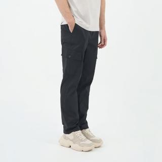 【GIORDANO 佐丹奴】男裝輕薄工裝冰冰褲 Spring Adventure系列(09 黑色)