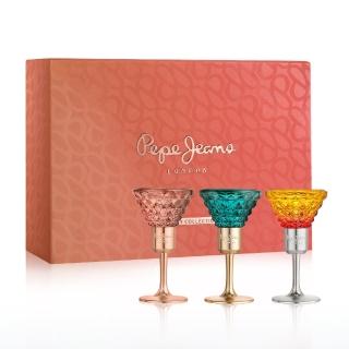 【Pepe Jeans】精緻奢華女性淡香水禮盒限量珍藏版15ml*3入(專櫃公司貨)