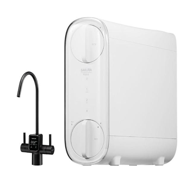 【SAKURA 櫻花】全省安裝 800G雙出水顯屏龍頭雙效RO淨水器(P0266)