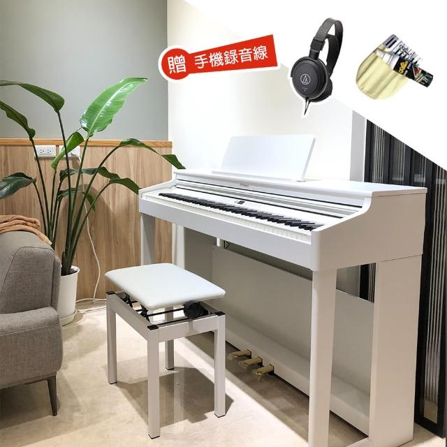 【ROLAND 樂蘭】RP701 88鍵 數位鋼琴(贈保固3年/手機錄音線/耳機/保養油/可調式鋼琴椅)