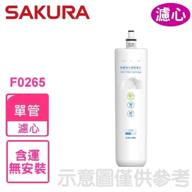 【SAKURA 櫻花】除菌強效除鉛適用P0775濾心(F0265)
