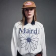 【MARDI MERCREDI】金高銀同款 印花落肩大學TEE 多色 經典小雛菊 臘腸狗 SWEATSHIRT RAGLAN FLOWERMARDI