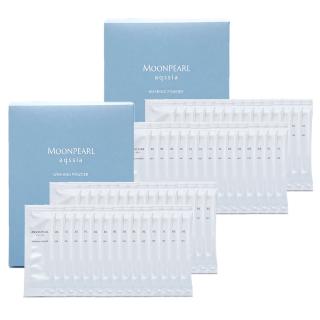 【MIKIMOTO 御木本】MOONPEARL aqssia水珍珠系列珍珠洗顏粉0.6g*30包*2盒(共60包/專櫃公司貨)