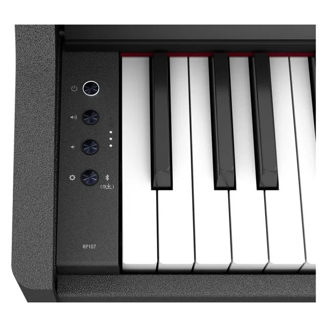 【ROLAND 樂蘭】RP107 88鍵 數位鋼琴 電鋼琴 滑蓋式外型 黑色 台灣公司貨