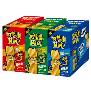 【可樂果】MiNi-原味/檸檬辣雞翅/香脆麵3盒組(50gx12包)