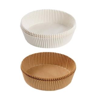 【拼創生活】圓形20cm烘焙紙100張(氣炸鍋專用紙 氣炸鍋配件 烘培紙 防油紙 氣炸鍋吸油紙 吸油紙)