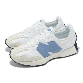 【NEW BALANCE】休閒鞋 327 男鞋 女鞋 白 潟湖藍 復古 麂皮 NB(U327SKB-D)