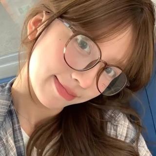 【LEEHER】小臉神器/平光眼鏡/眼鏡/圓形眼鏡/防藍光/近視眼鏡/無度數眼鏡/女生眼鏡/眼鏡框/素顏眼鏡