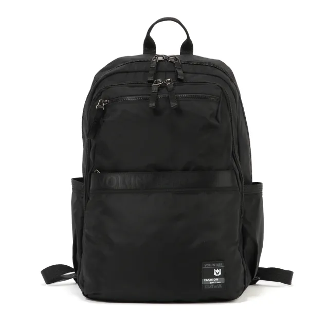 【iBrand】男包選物ELARA雙層多功能減壓筆電後背包(黑色)