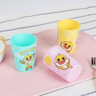 【碰碰狐】鯊魚寶寶杯子3入組 水杯 牛奶杯 兒童水杯(韓國製 正版授權 耐高溫)