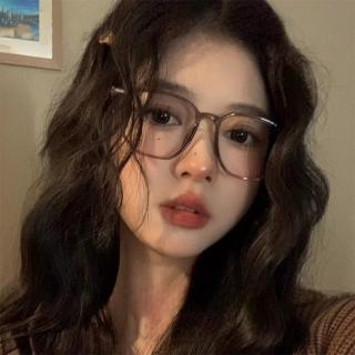 【LEEHER】母親節禮物 圓形眼鏡/無度數眼鏡/小臉神器/平光眼鏡/眼鏡/近視眼鏡/女生眼鏡/眼鏡框/素顏眼鏡/眼