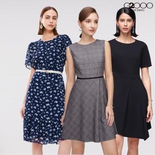 【G2000】設計款休閒洋裝(5款可選)