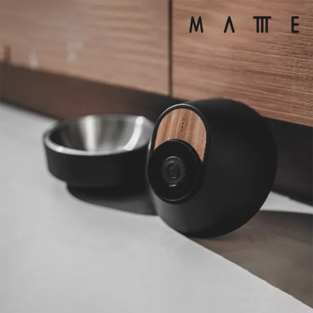 【MATTTE】RoLock 寵物不倒大口徑飼料斜食碗 250ml 不鏽鋼原色(吸地耐撞/內外碗分離/304不鏽鋼)