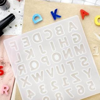 【SEASON 四季紙品禮品】矽膠模具 字數 字母(AC7501-01)