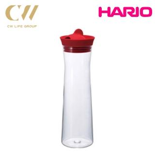 【HARIO】Gmark 冷水壺 1000ml 紅(冷泡壺/1L大容量/WJ-10-R/耐熱溫差120℃)
