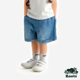 【Roots】Roots 小童-牛仔短褲(藍色)