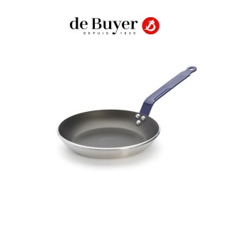 【de Buyer 畢耶】CHOC Resto系列 超耐用加厚平底不沾鍋24cm-適用IH爐(5色任選)