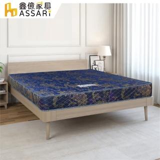 【ASSARI】藍楹舒柔緹花二線獨立筒床墊(單人3尺)