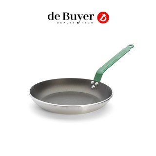 【de Buyer 畢耶】CHOC Resto系列 超耐用加厚平底不沾鍋28cm-IH爐可用鍋(5色任選)