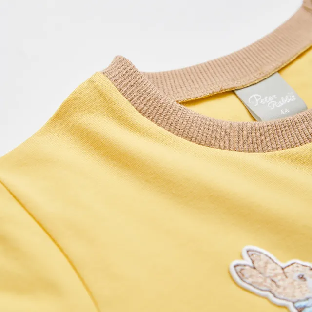 【奇哥】比得兔 男童裝 森林比得休閒T恤/短袖上衣-吸濕排汗+抗UV(6-8歲 防曬)