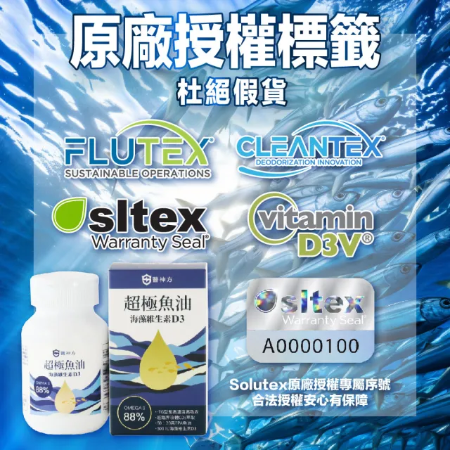 【EasonPharm 醫神方】超極魚油含維生素D 6入(30粒/盒.高濃度Omega-3.rTG型態.膠囊小顆粒.高EPA配比)