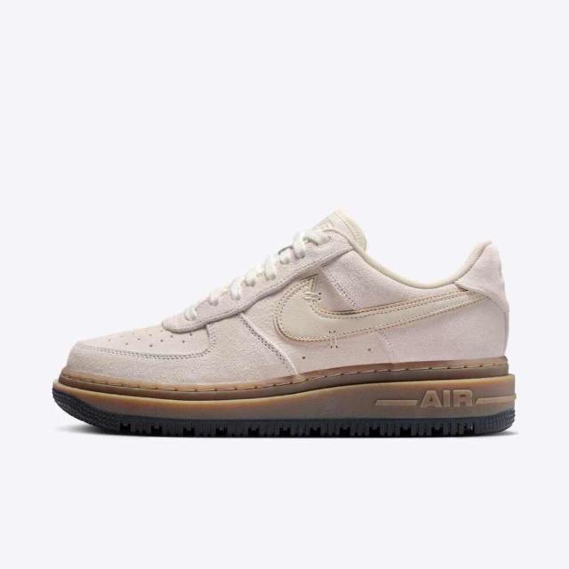 【NIKE 耐吉】Air Force 1 Luxe 男 運動休閒鞋 舒適 緩震 經典 AF1 沙色(HV2531-100)