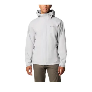 【Columbia 哥倫比亞】男款-OT防水外套-灰色(UWE31710GY/JS)