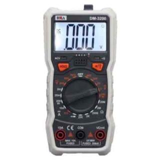 【HILA 海碁】DM-3200 多功能數字電錶(大字幕背光液晶顯示)