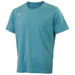 【MIZUNO 美津濃】短袖上衣 男 訓練 慢跑 吸濕排汗 綠 32TAC01028