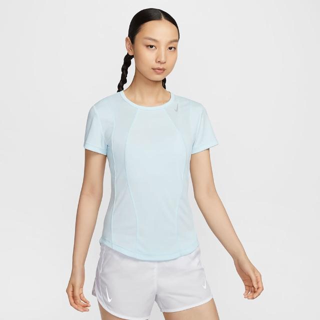 【NIKE 耐吉】短袖上衣 女款 運動 訓練 AS W NK FAST DF SS TOP 藍 FN2519-474