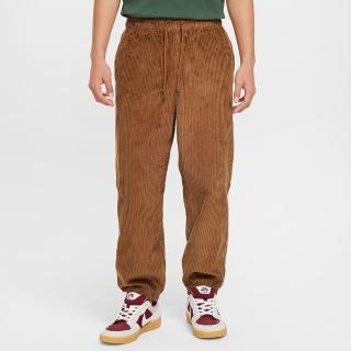 【NIKE 耐吉】長褲 男款 運動褲 燈心絨 滑板褲 AS U NK SB ELASTIC CORD PANT 棕色 FV7396-281