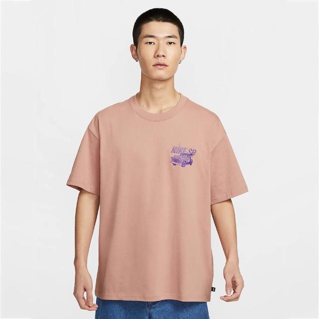 【NIKE 耐吉】短袖上衣 男 寬鬆版型 AS U NK SB TEE M90 OC TOW 棕橘 HJ0821-215