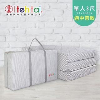 【德泰 索歐系列】10cm折疊薄墊-單人3尺