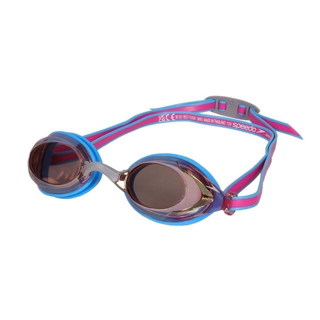 【SPEEDO】VANQUISHER 3.0 兒童競技泳鏡-抗UV防霧 游泳(SD800475116553)
