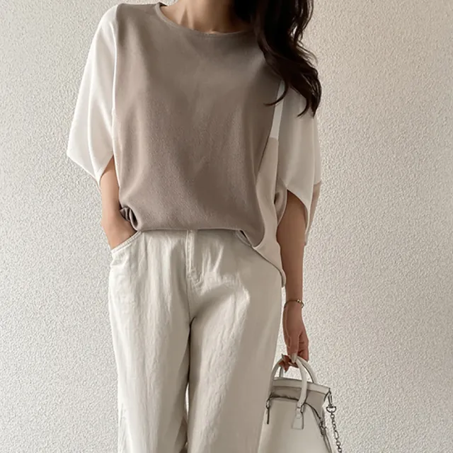 【MYDRESS】正韓空運-時尚蝙蝠袖設計名媛上衣