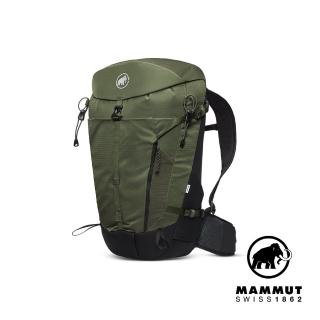 【Mammut 長毛象官方直營】Lithium 30 多功能健行後揹包30L 女款 深沼澤綠/黑 #2530-00740